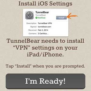 Tunnel Bear screenshot